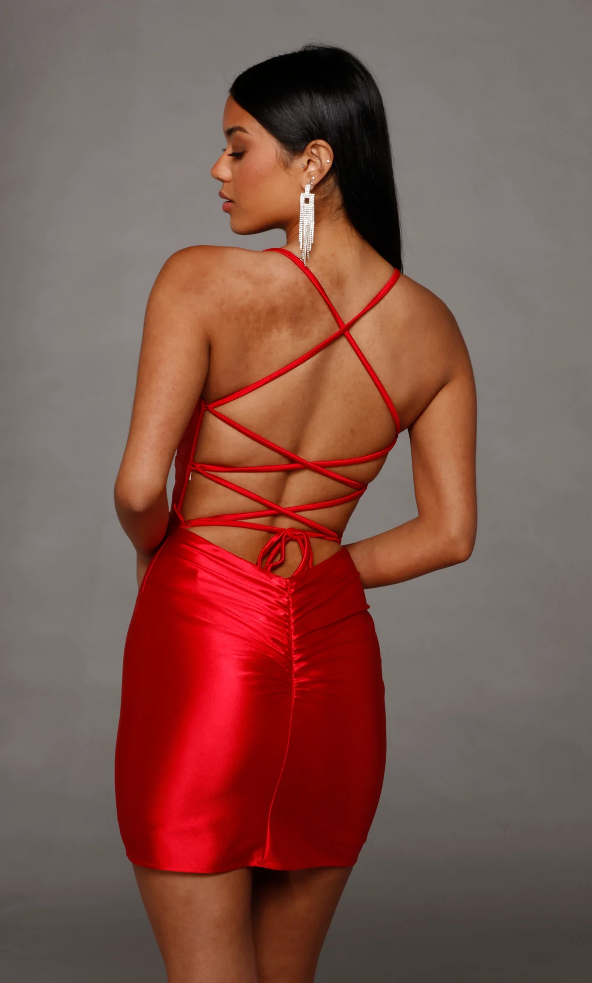 ALYCE Paris 40123 Homecoming Short V-neckline Sexy Straight Dress - Image 5