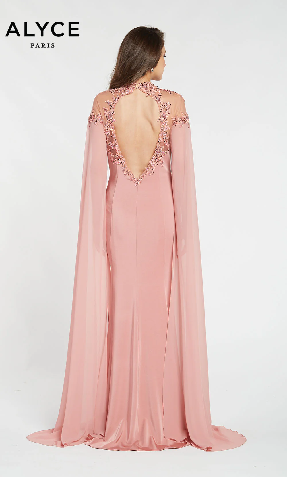 ALYCE Paris 27173 Special Occasion V-neck Chic Straight Dress - Image 5