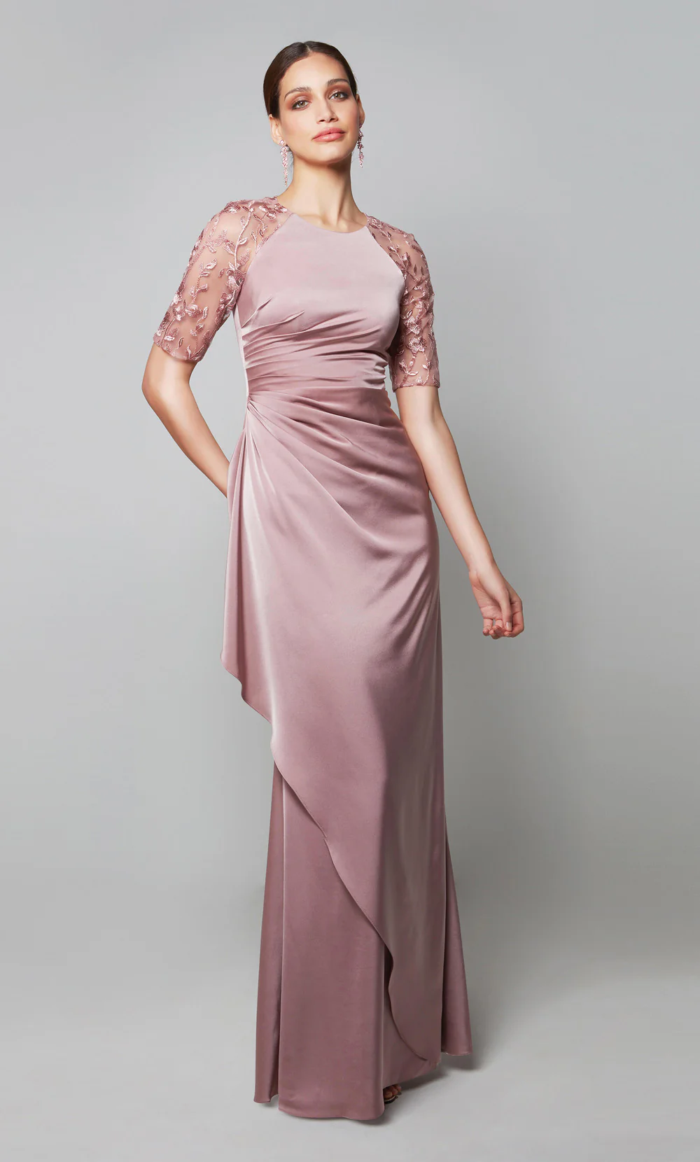 ALYCE Paris 27601 Special Occasion Scoop Neckline Modest Straight Dress - Image 4