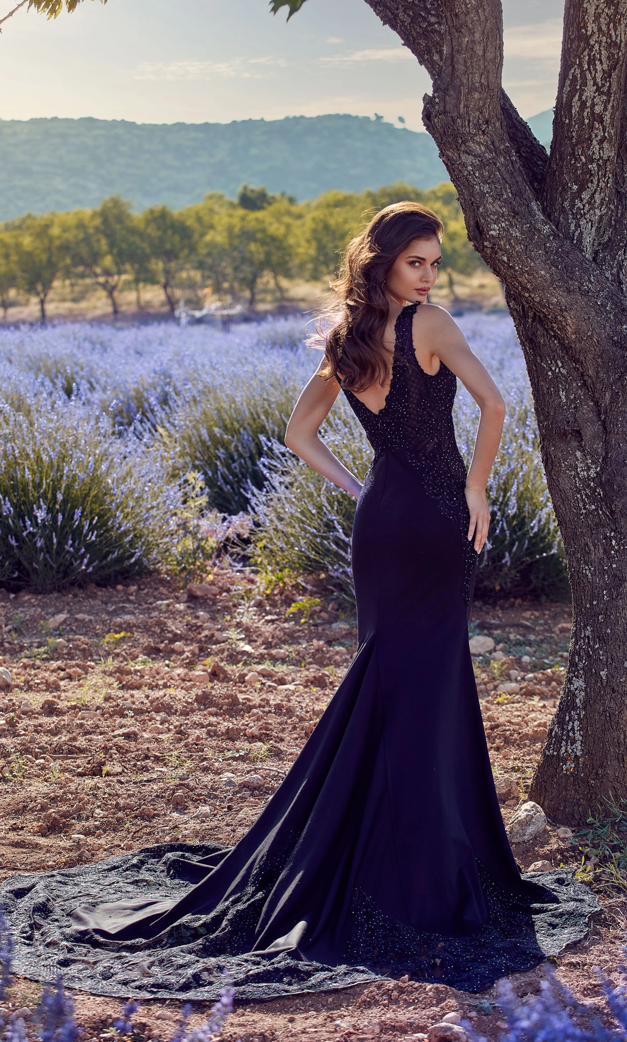 ALYCE Paris 5065 Bridal V-neckline Elegant Mermaid Dress - Image 3