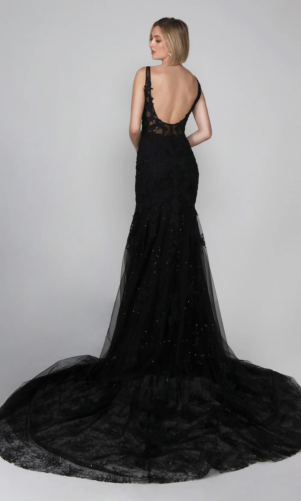 ALYCE Paris 7029 Bridal Sweetheart Neckline Illusion Mermaid Dress - Image 8